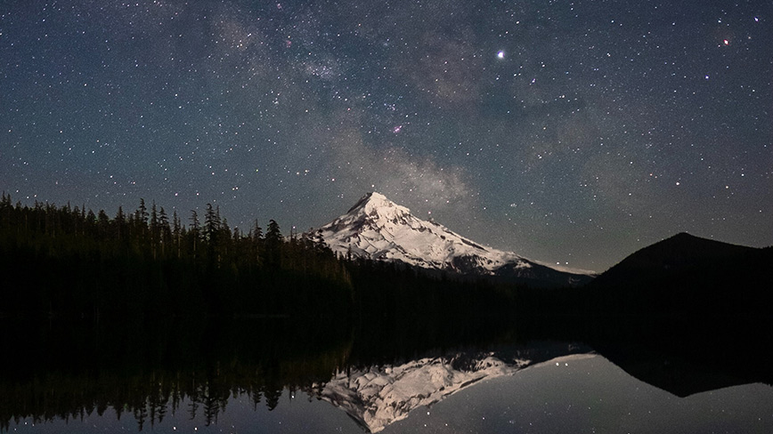 starry night in the pyrenees